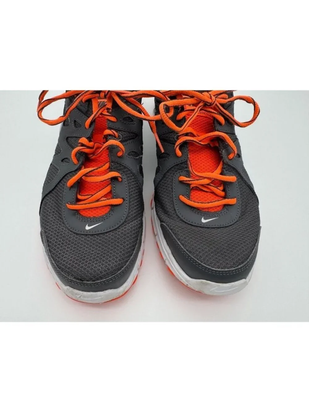 Nike Revolution 2 Running Shoes Sneakers Gray/Orange 554953-032 Men's Size 11